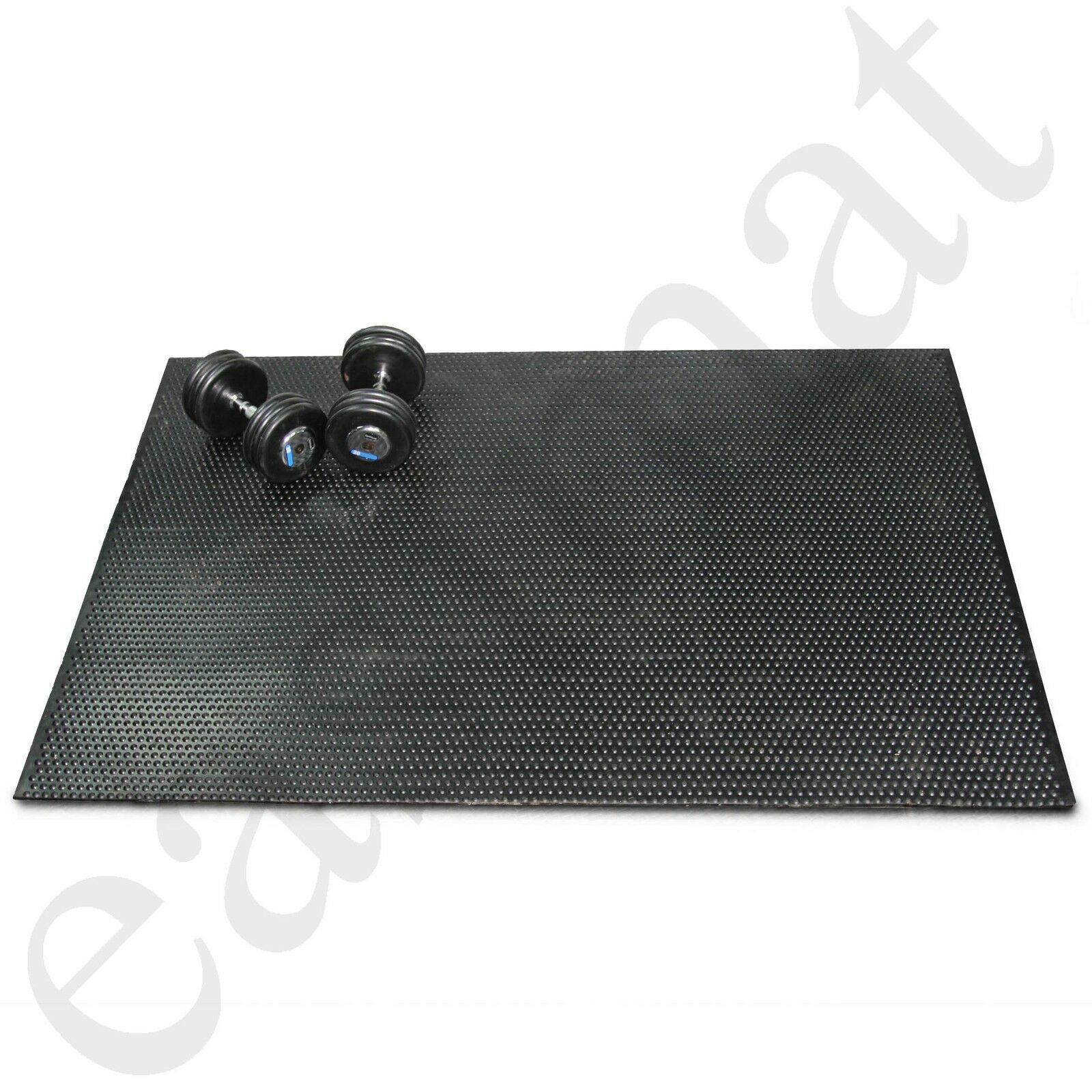 Rubber Gym Mats Heavy Duty Large Commercial Flooring 10mm Thick 6 X 4 Easimat Easimat
